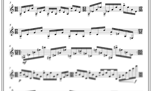 Thales Del Comune - Parallelism (Score)-2